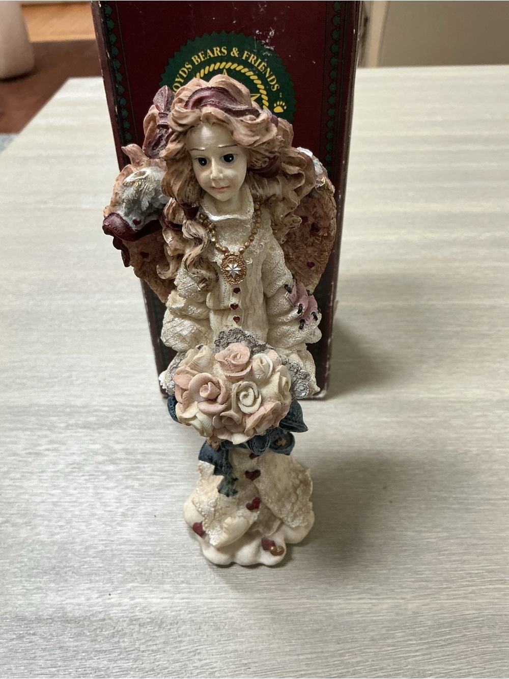 Vintage Boyds Bears Folkstone Collection Athena, Wedding Angel